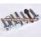 Slotted countersunk head bolts with hexagon nut for steel structures,DIN 7969-2007